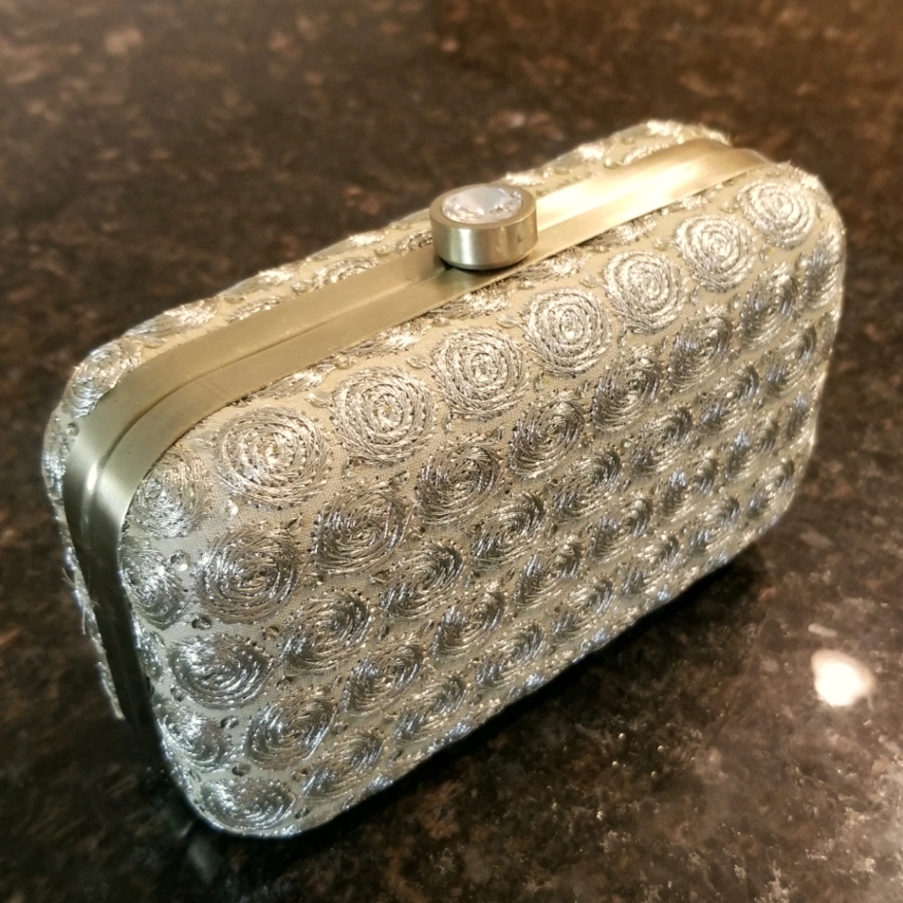 NEW Golden Clutch Bag